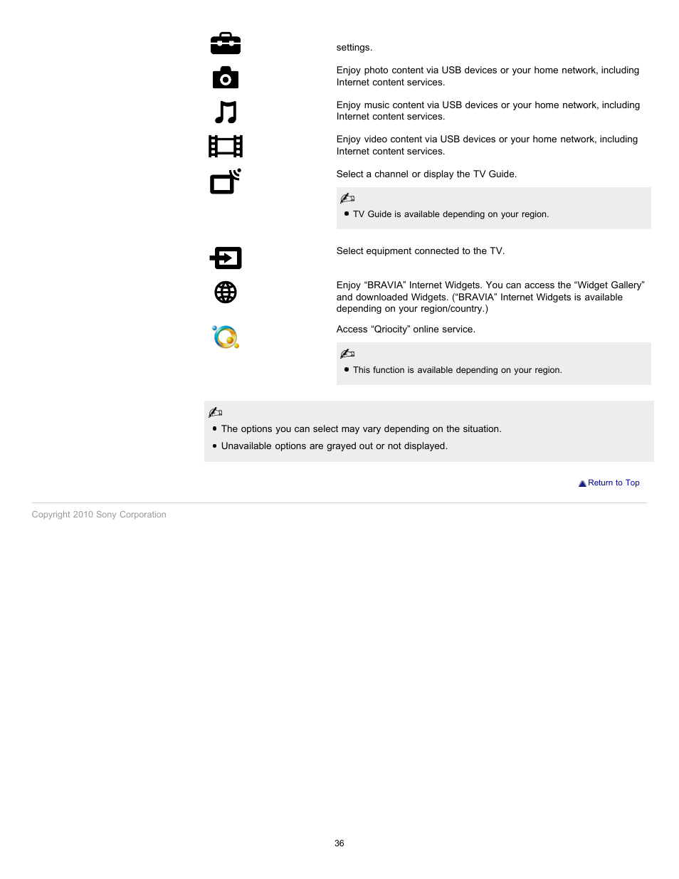 Sony KDL-55HX701 User Manual | Page 40 / 141