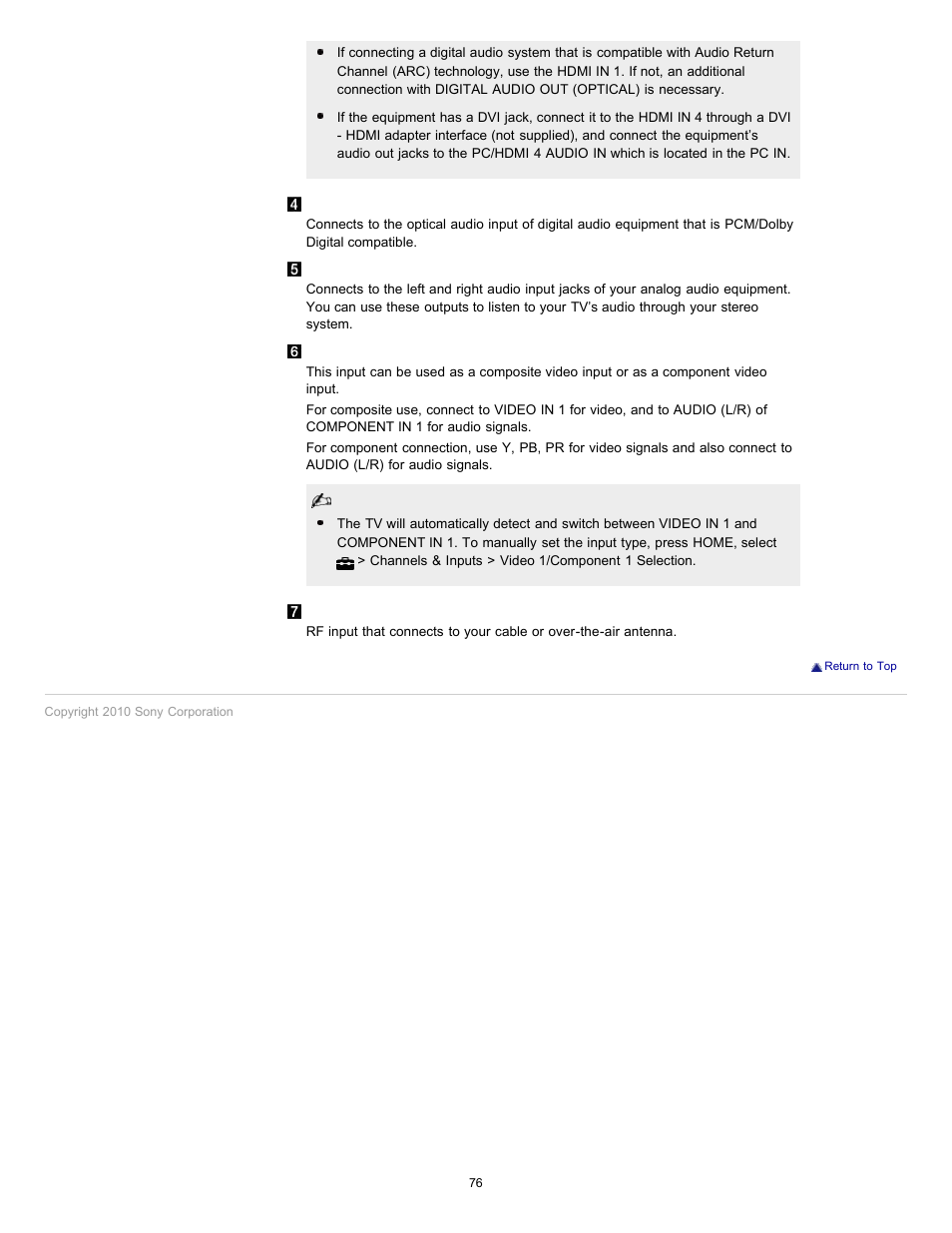 Sony KDL-55HX701 User Manual | Page 80 / 141