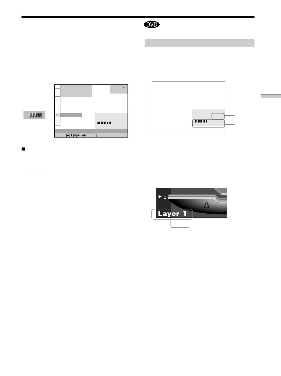 Checking the play information, Checking the play information 35, Displays of each item | Sony DVP-S350 User Manual | Page 35 / 68