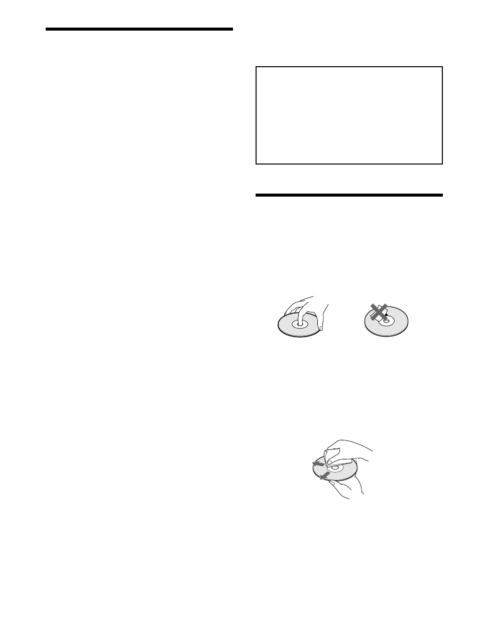 Precautions, Notes about the discs, Precautions 6 notes about the discs 6 | Sony DVP-S350 User Manual | Page 6 / 68