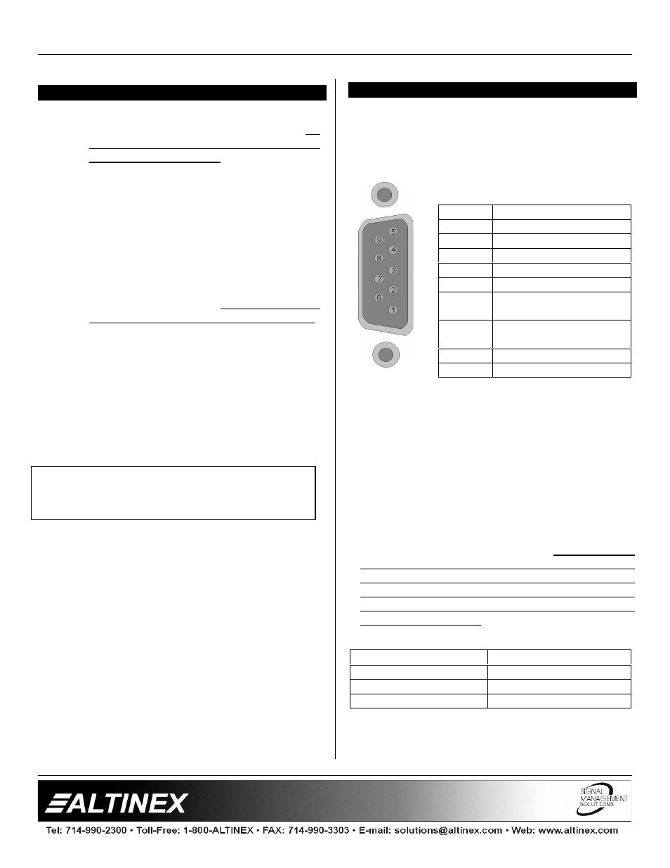 Switchers | Altinex MX2414RM User Manual | Page 8 / 14