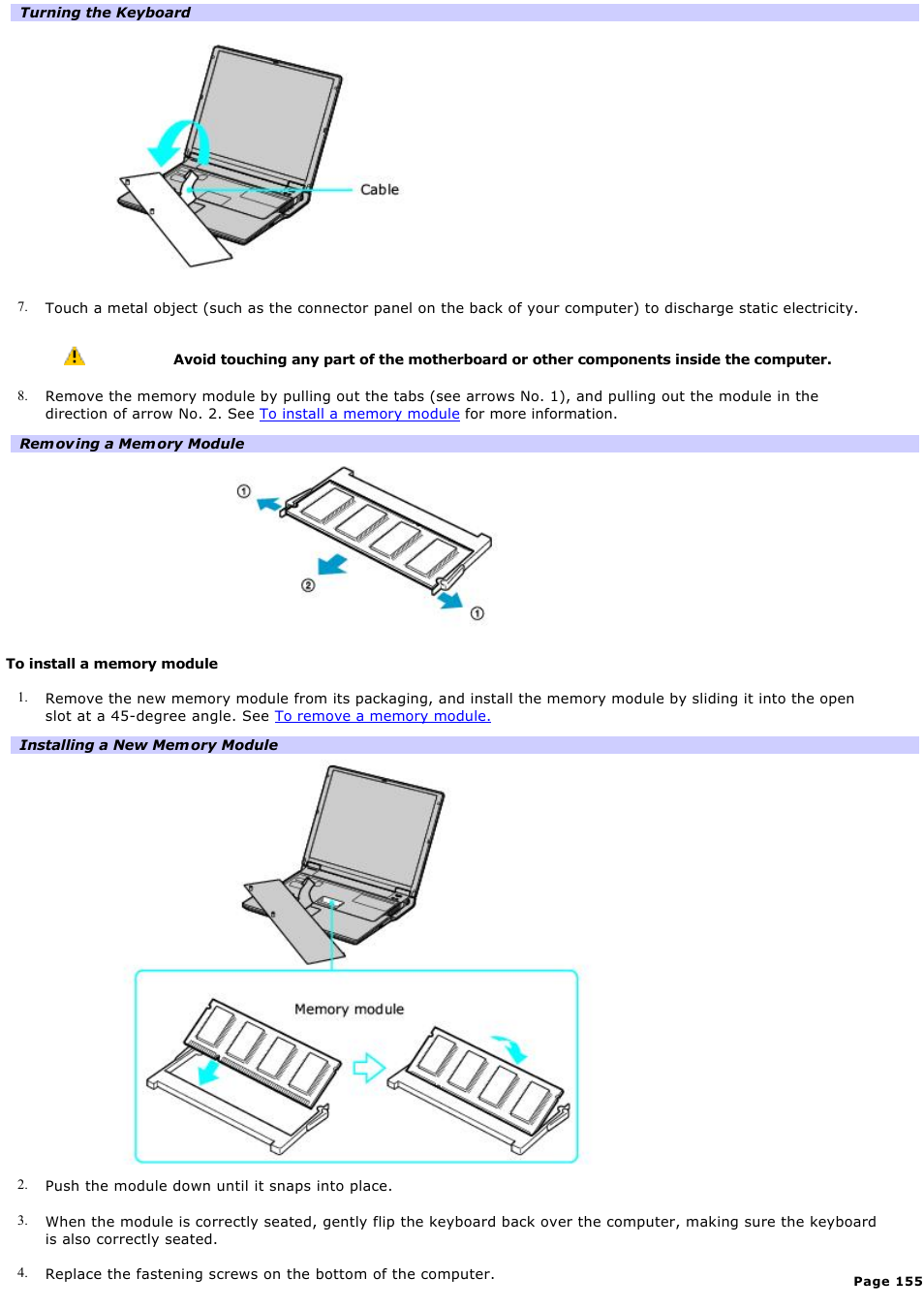 Sony PCG-Z1VAP1 User Manual | Page 155 / 170