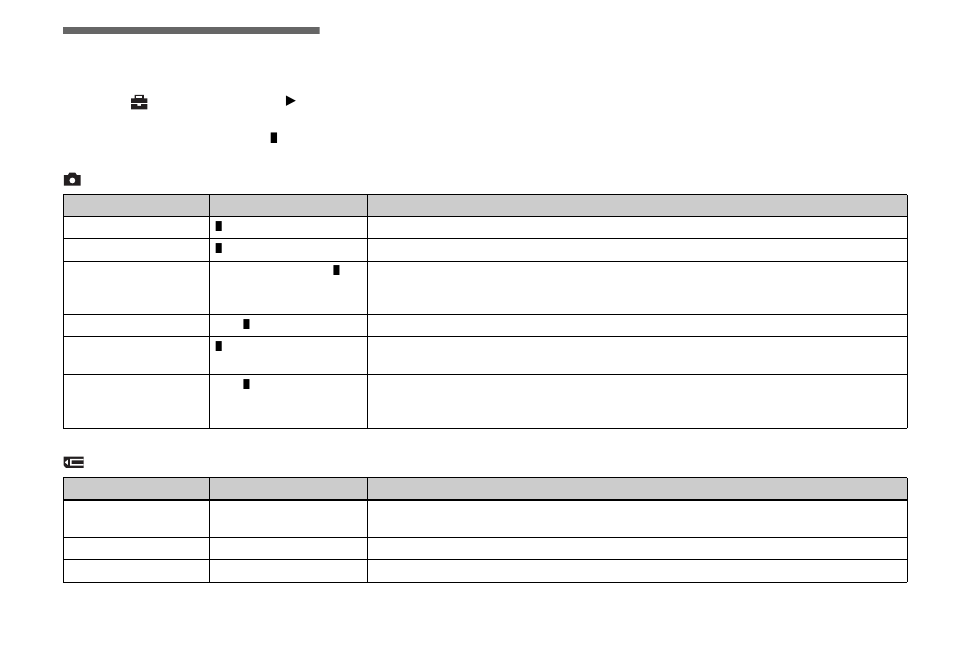 Setup items | Sony DSC-T1 User Manual | Page 106 / 120