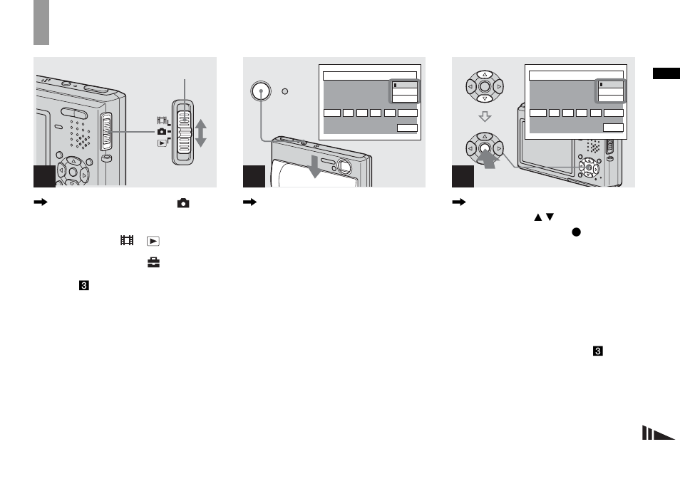 Setting the date and time | Sony DSC-T1 User Manual | Page 17 / 120