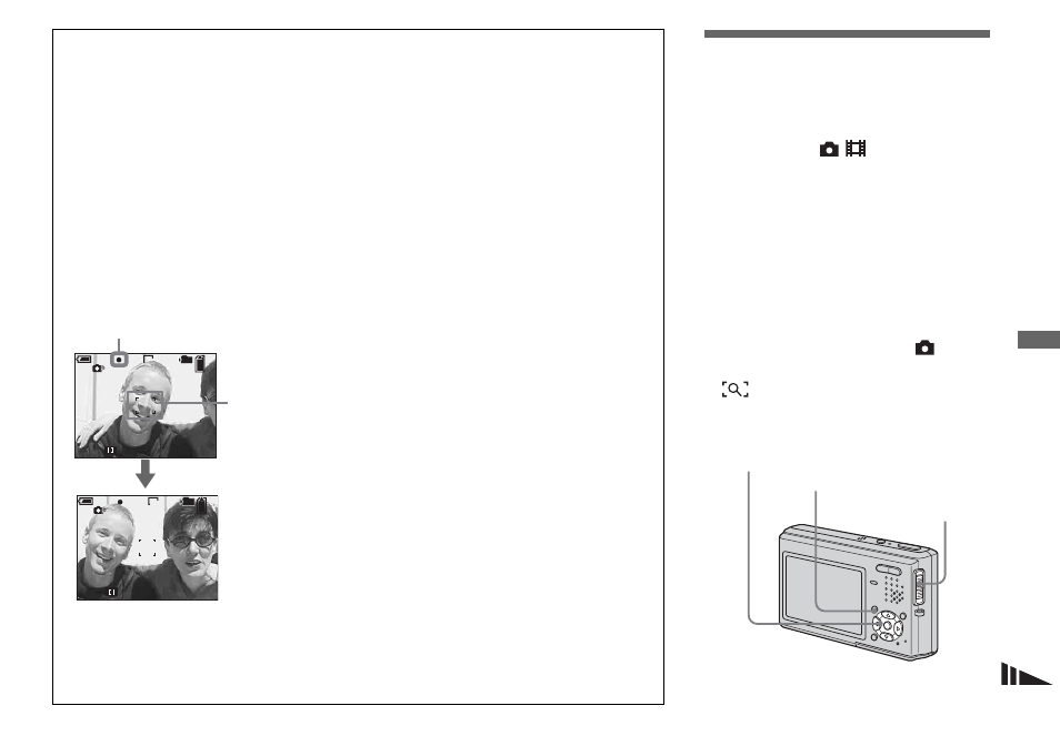 Setting the distance to the subject, Focus preset, Before operation | Sony DSC-T1 User Manual | Page 49 / 120