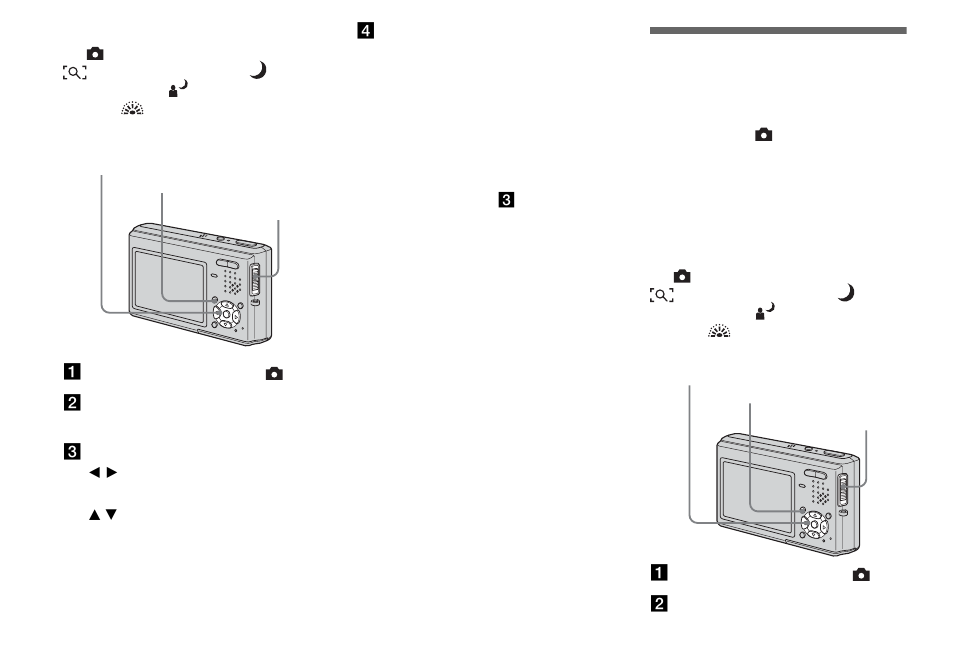 Shooting in multi burst mode, Multi burst | Sony DSC-T1 User Manual | Page 56 / 120