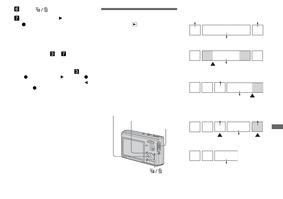 Editing movies | Sony DSC-T1 User Manual | Page 73 / 120