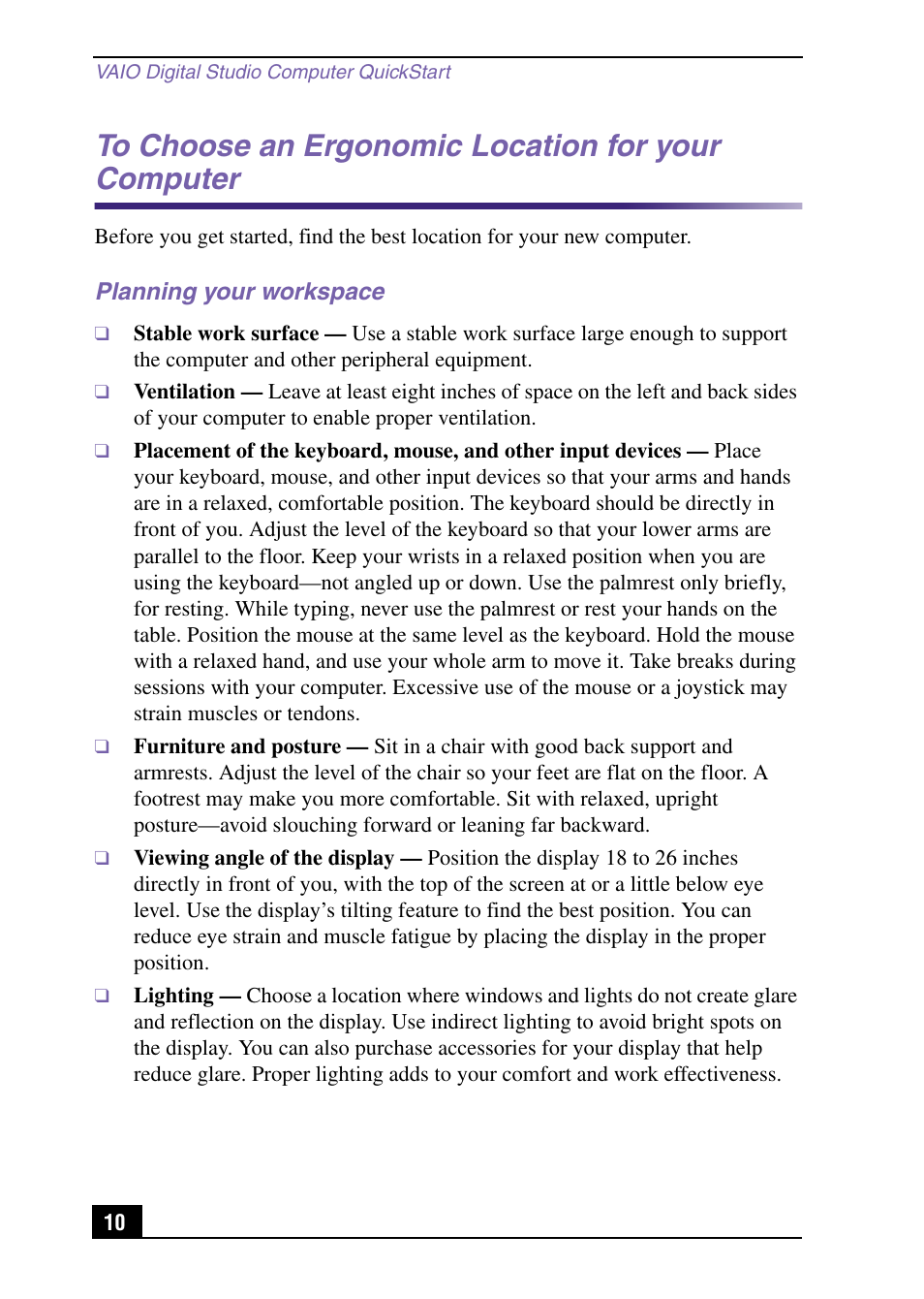 Sony PCV-RX571 User Manual | Page 10 / 56