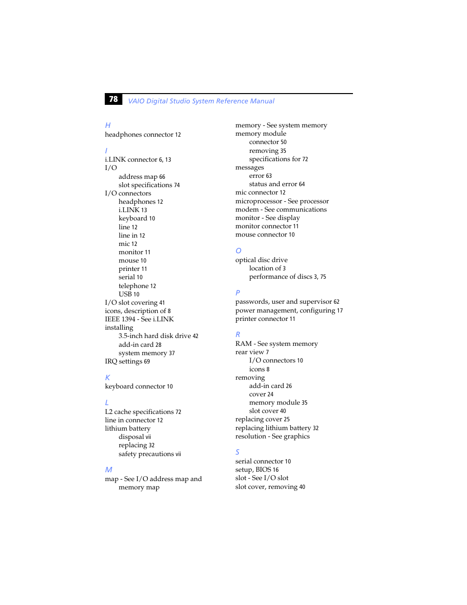 Sony PCV-RX640 User Manual | Page 90 / 92