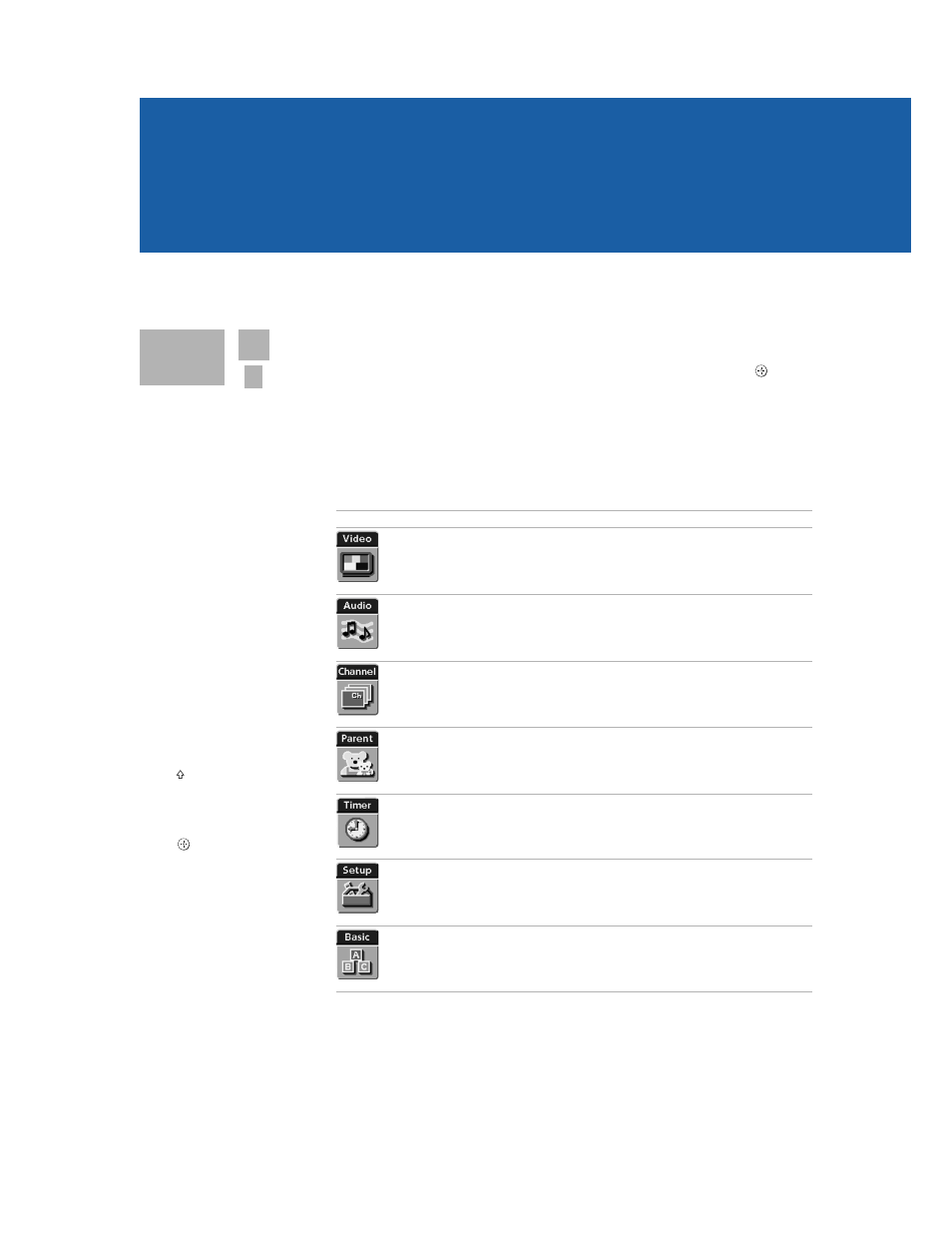 Using the menus, Overview | Sony KV-32FV27 User Manual | Page 45 / 74