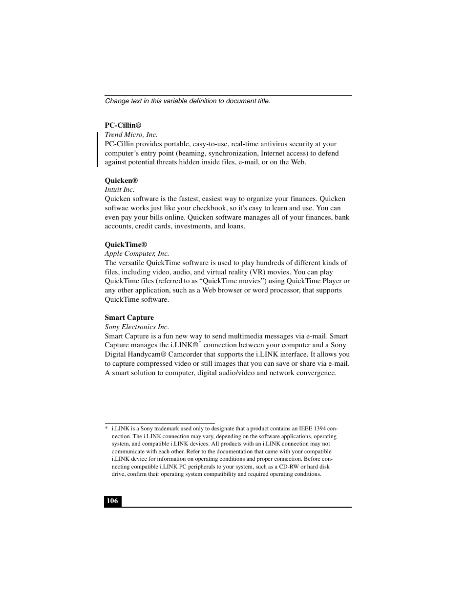 Sony PCG-GR390K User Manual | Page 106 / 217