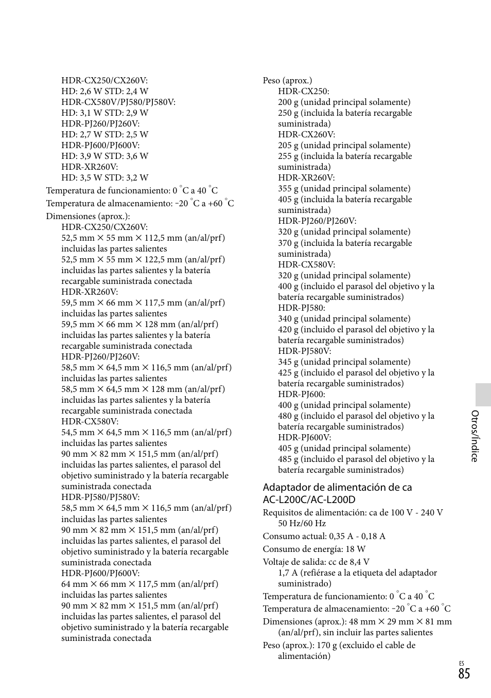 Sony HDR-XR260V User Manual | Page 179 / 191