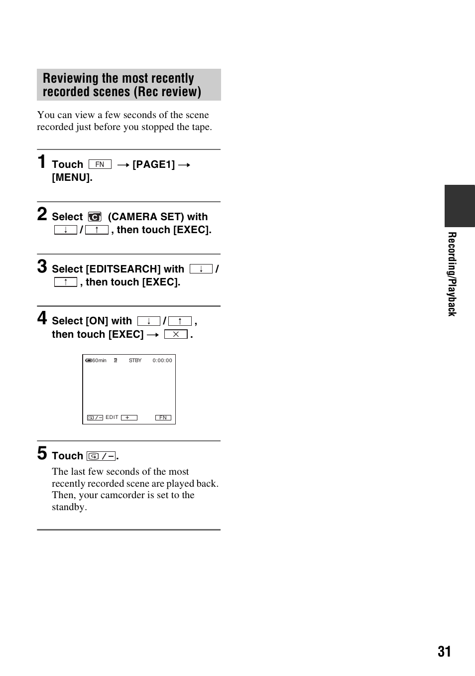 Sony DCR-HC28 User Manual | Page 31 / 92