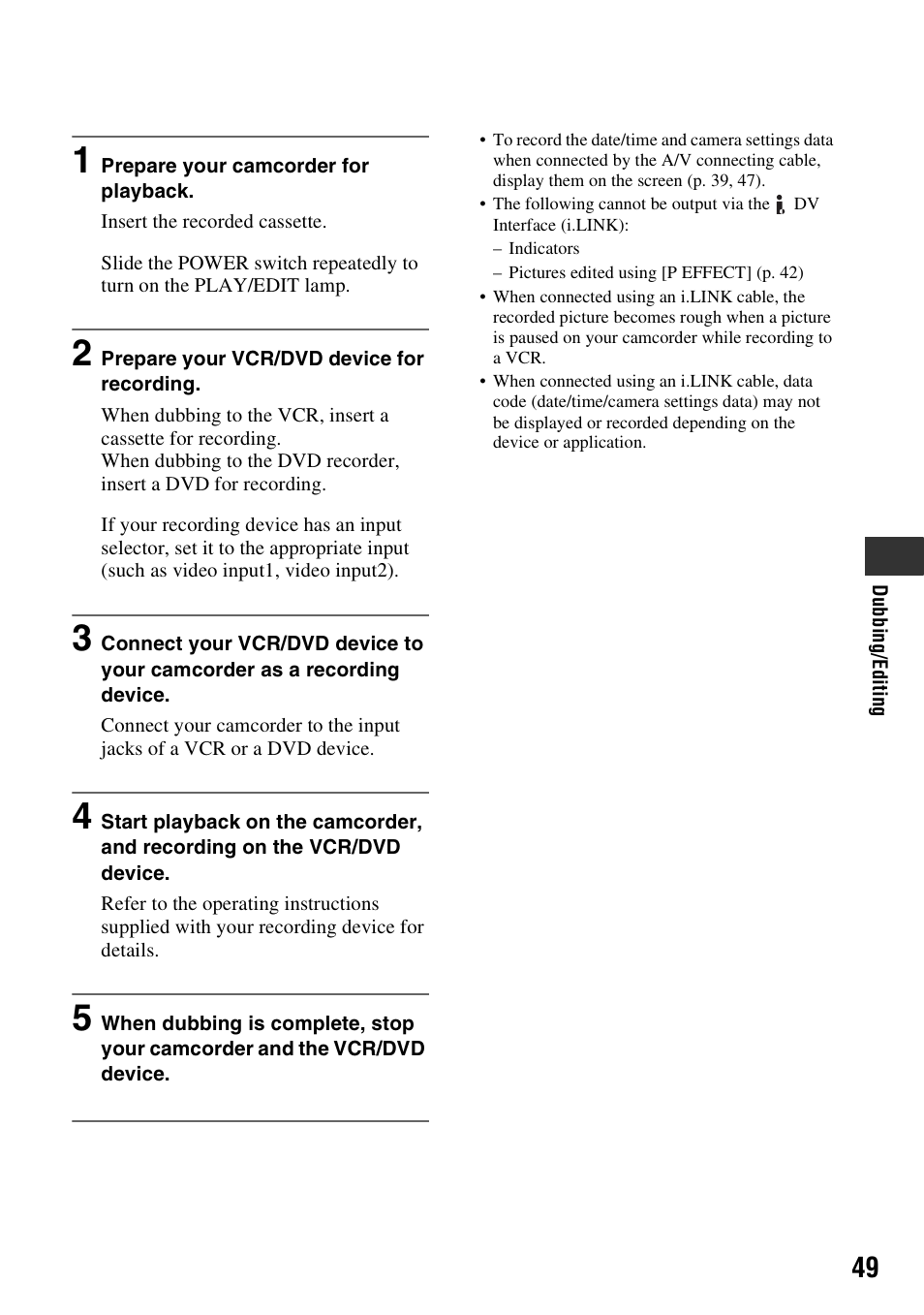 Sony DCR-HC28 User Manual | Page 49 / 92