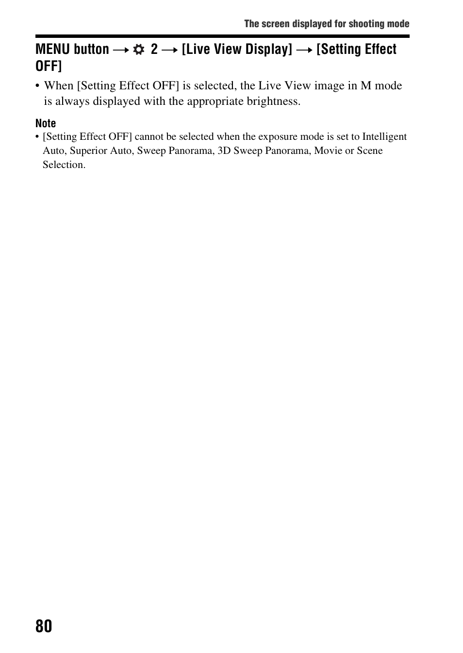 Sony SLT-A37 User Manual | Page 80 / 209