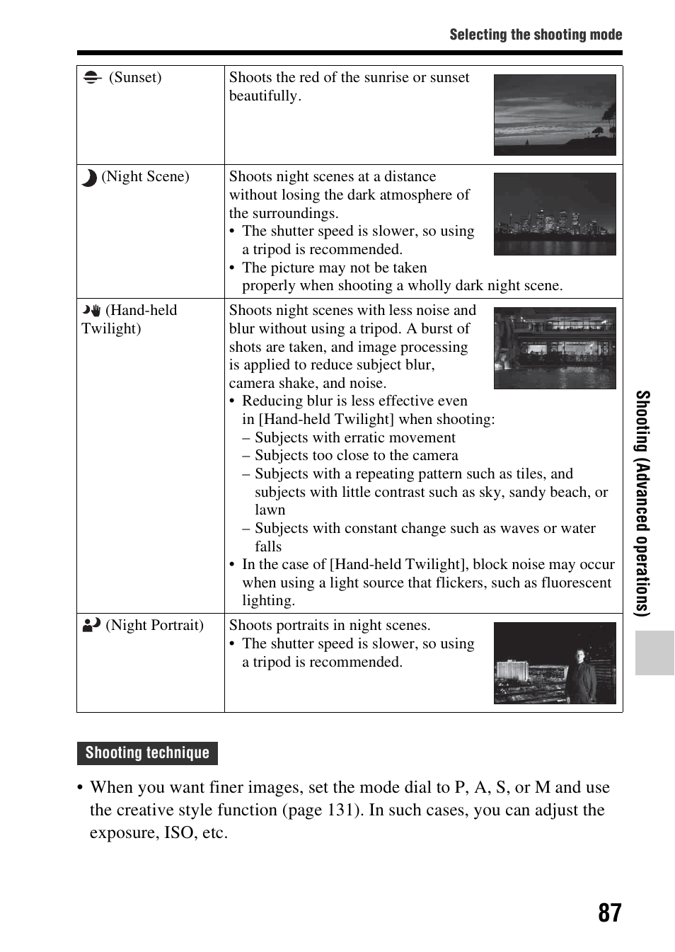 Sony SLT-A37 User Manual | Page 87 / 209