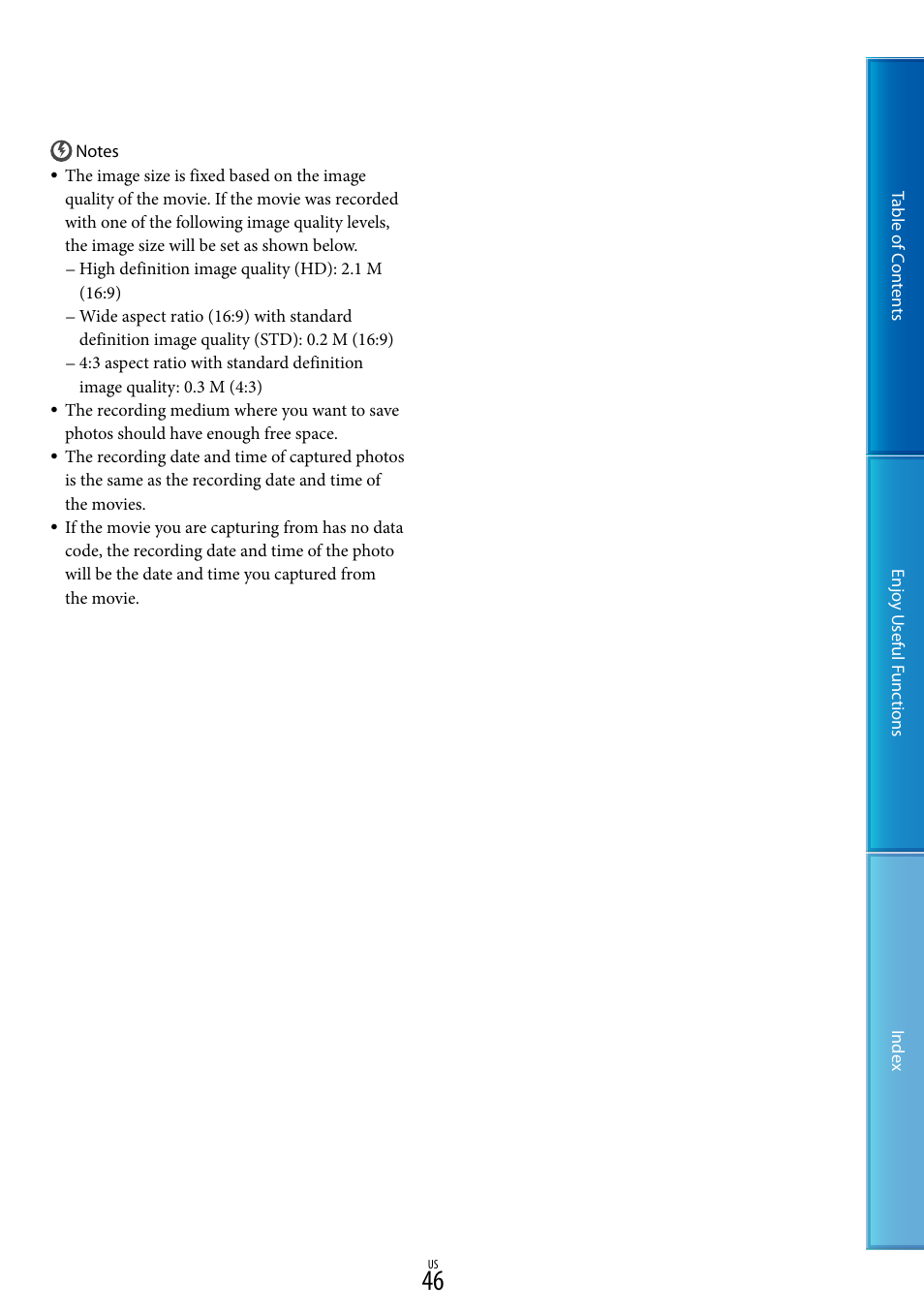 Sony HDR-CX130 User Manual | Page 46 / 108