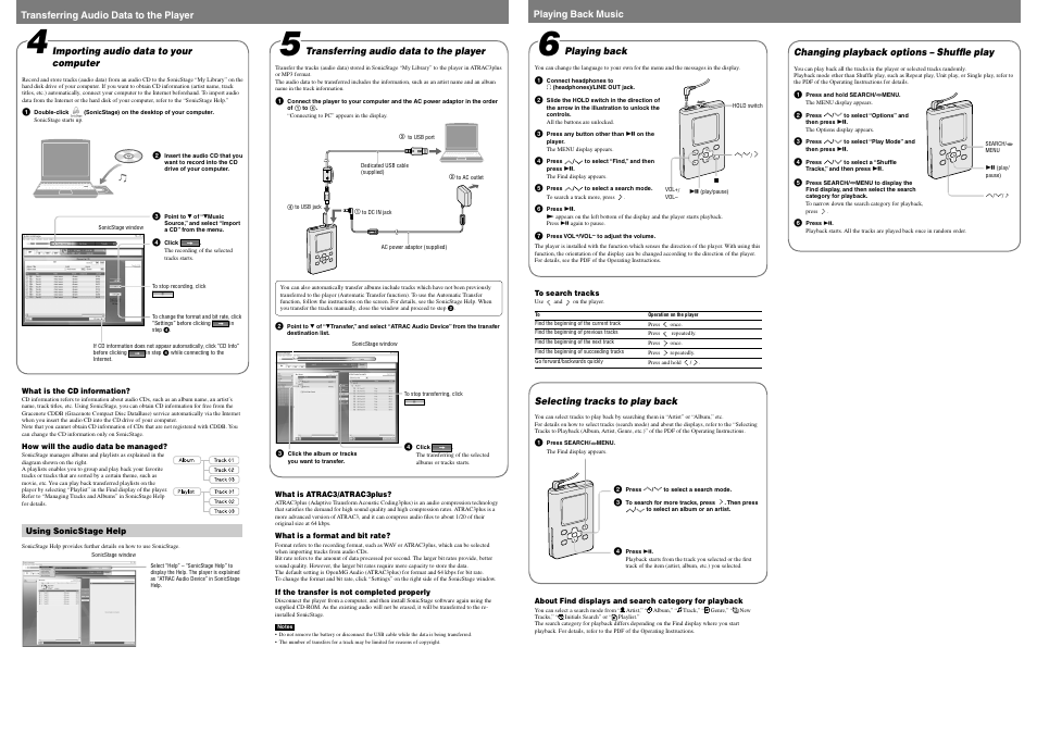 Sony NW-HD5 User Manual | Page 2 / 2