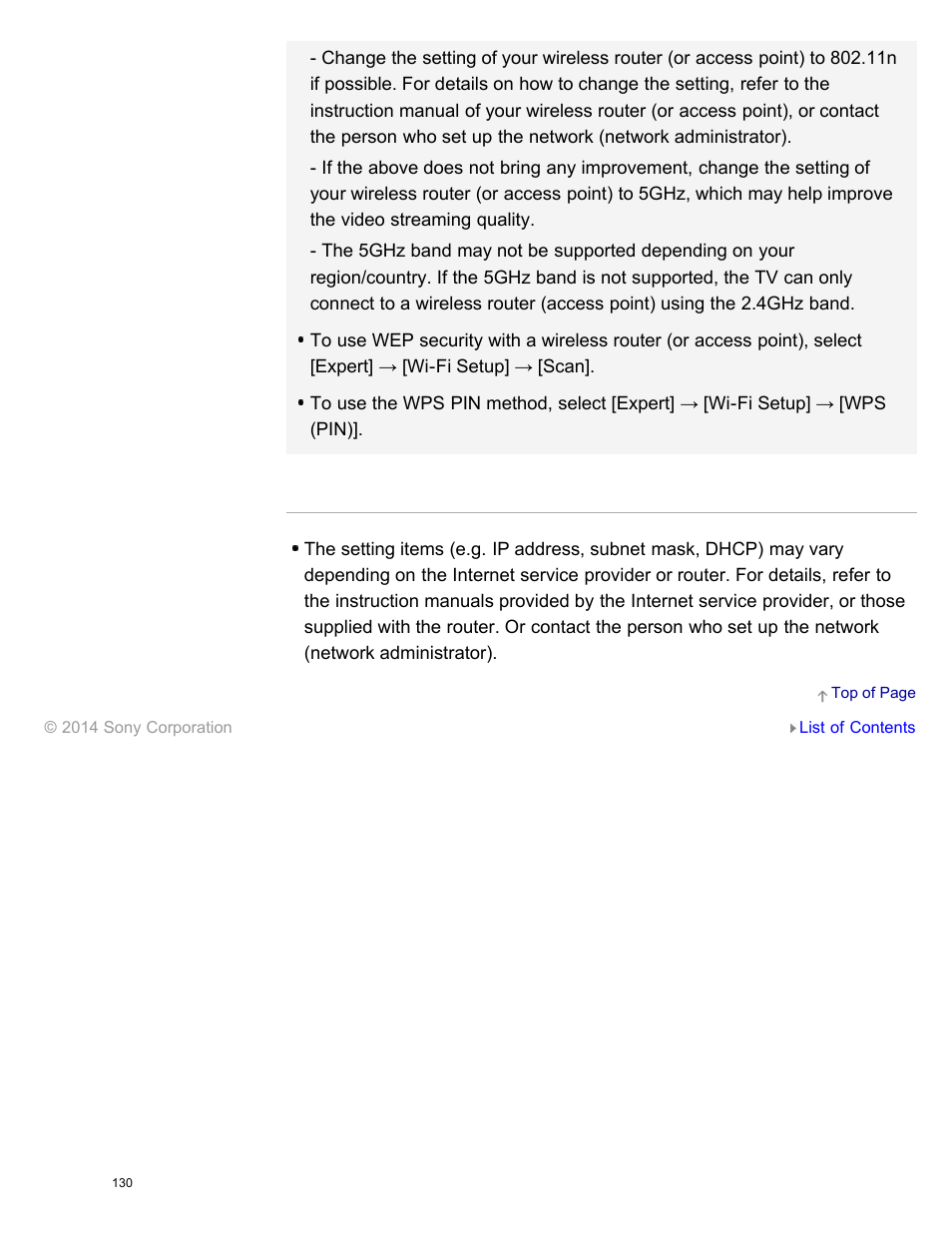 Sony KDL-55W950B User Manual | Page 136 / 245