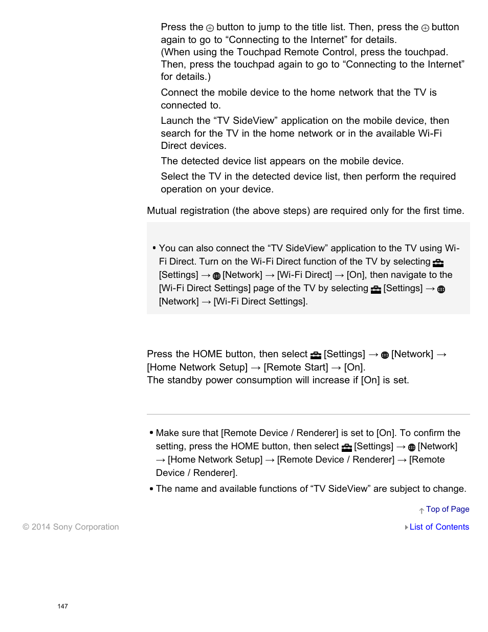 Sony KDL-55W950B User Manual | Page 153 / 245