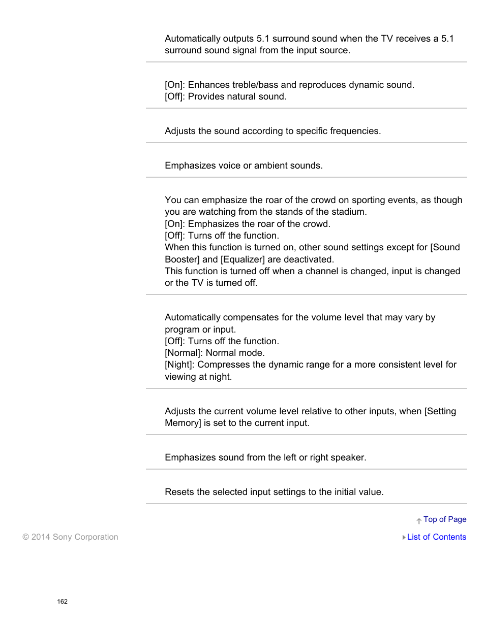 Sony KDL-55W950B User Manual | Page 168 / 245