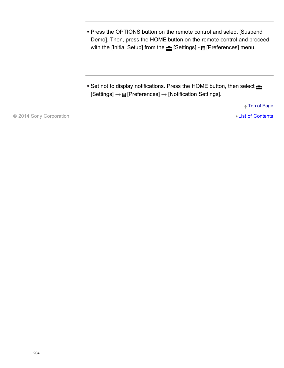 Demonstration mode appears in the screen | Sony KDL-55W950B User Manual | Page 210 / 245
