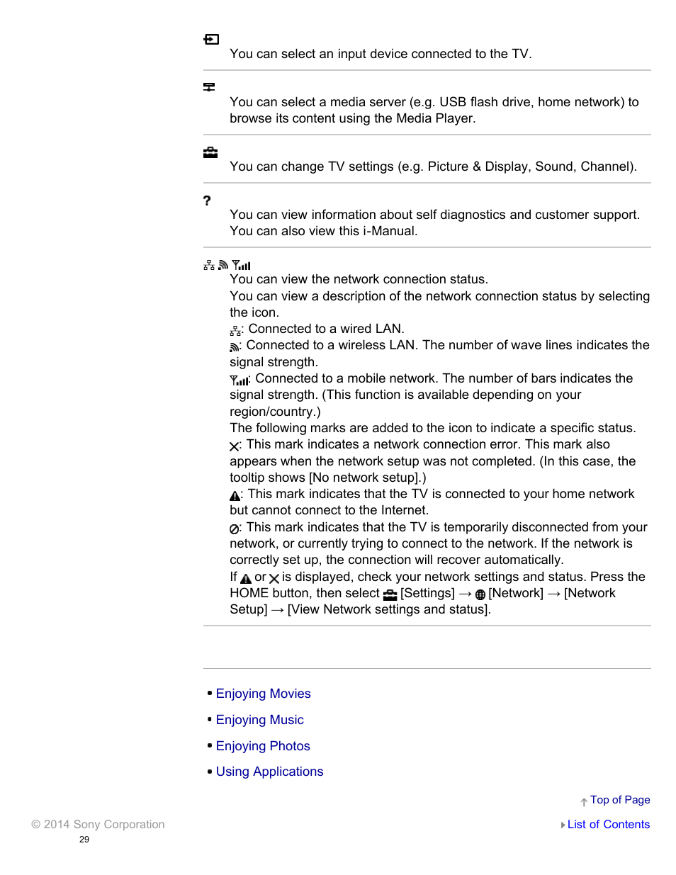 Sony KDL-55W950B User Manual | Page 35 / 245