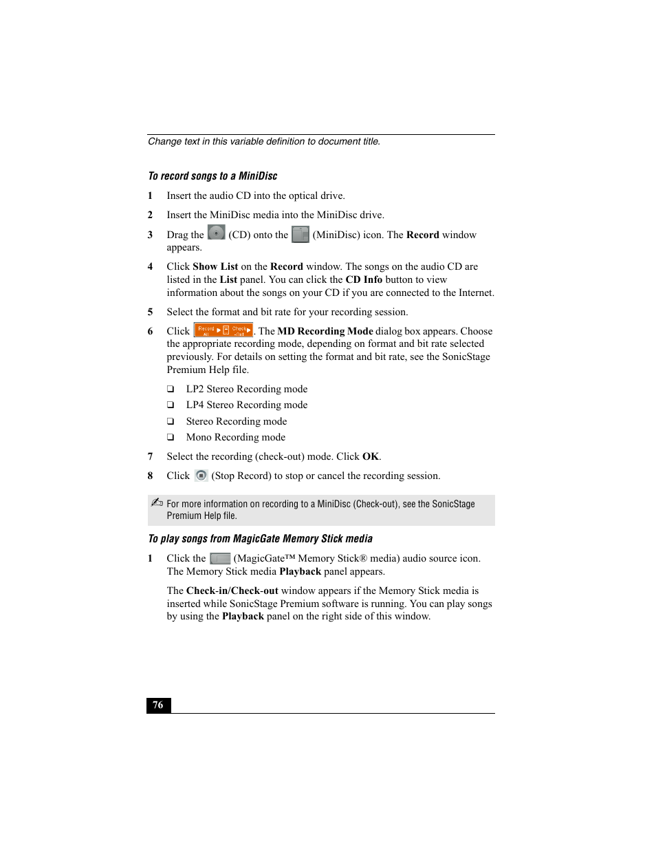 Sony PCG-R505EC User Manual | Page 168 / 222