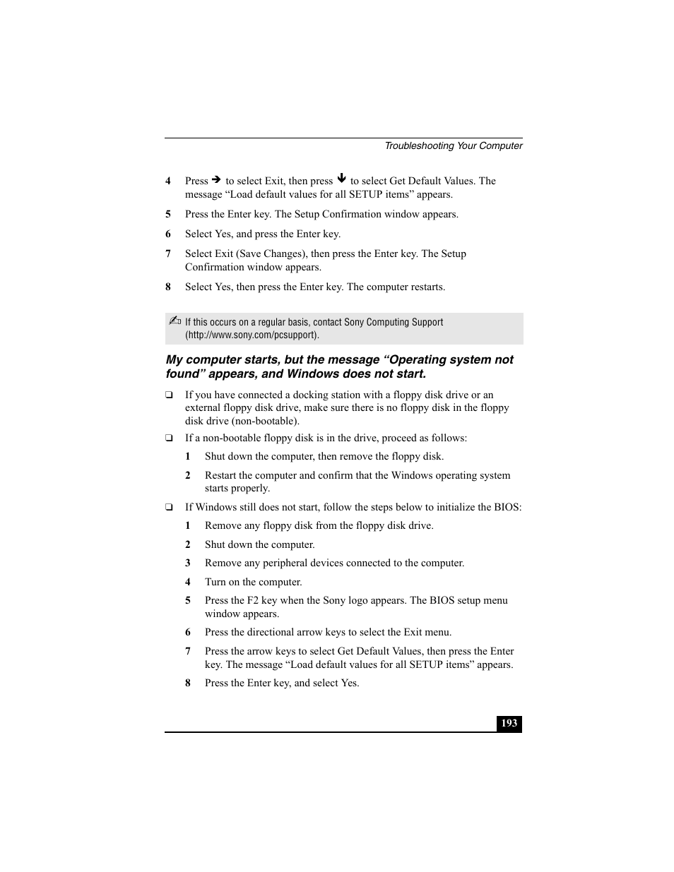 Sony PCG-R505EC User Manual | Page 193 / 222