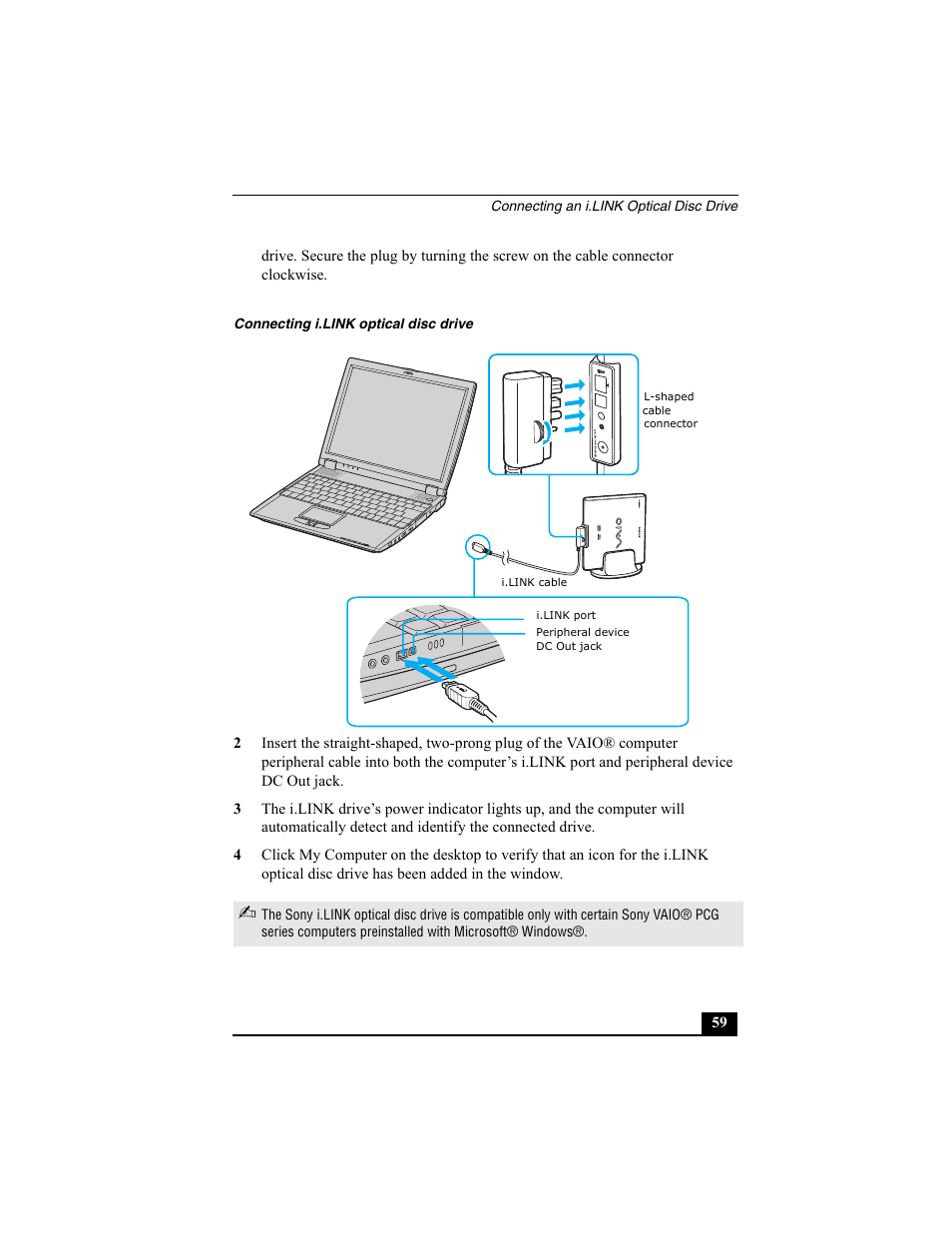 Sony PCG-R505EC User Manual | Page 59 / 222