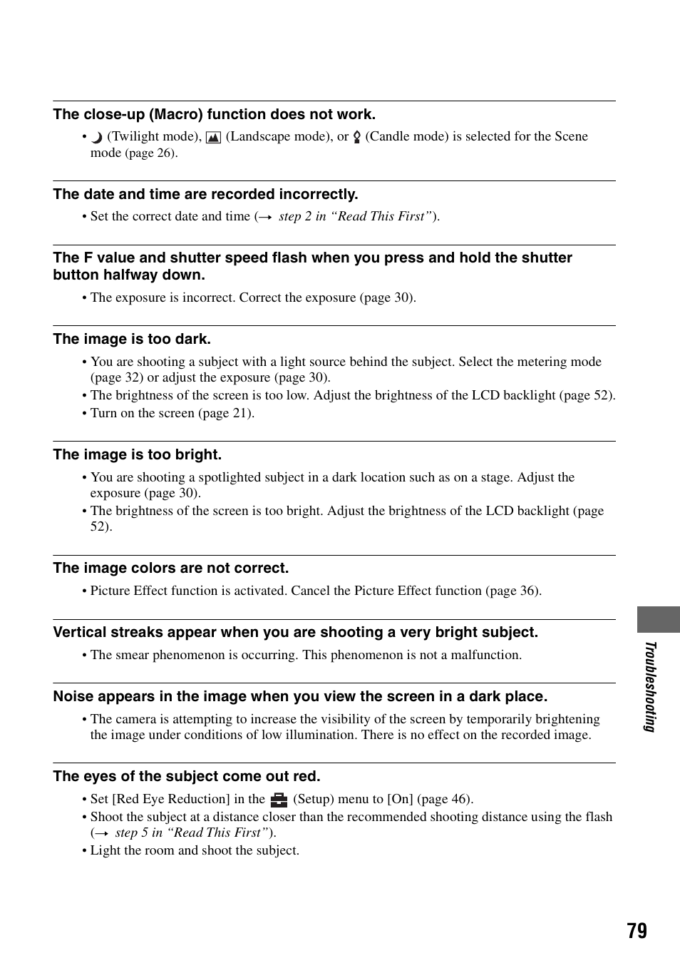 Sony DSC-W7 User Manual | Page 79 / 99