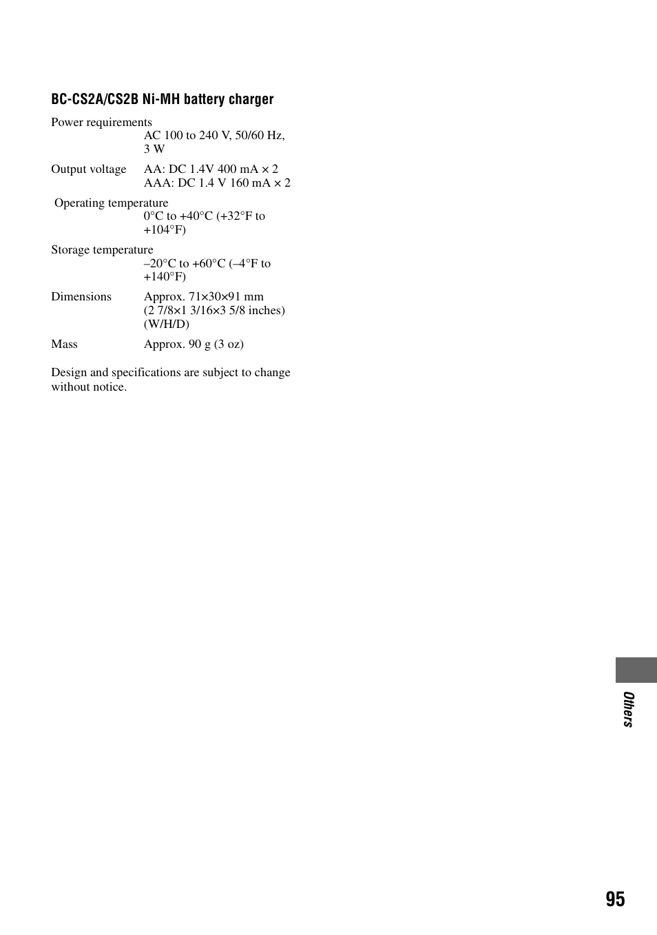 Sony DSC-W7 User Manual | Page 95 / 99