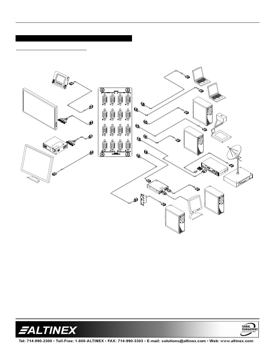 Multi-tasker | Altinex MT105-120/121 User Manual | Page 6 / 23