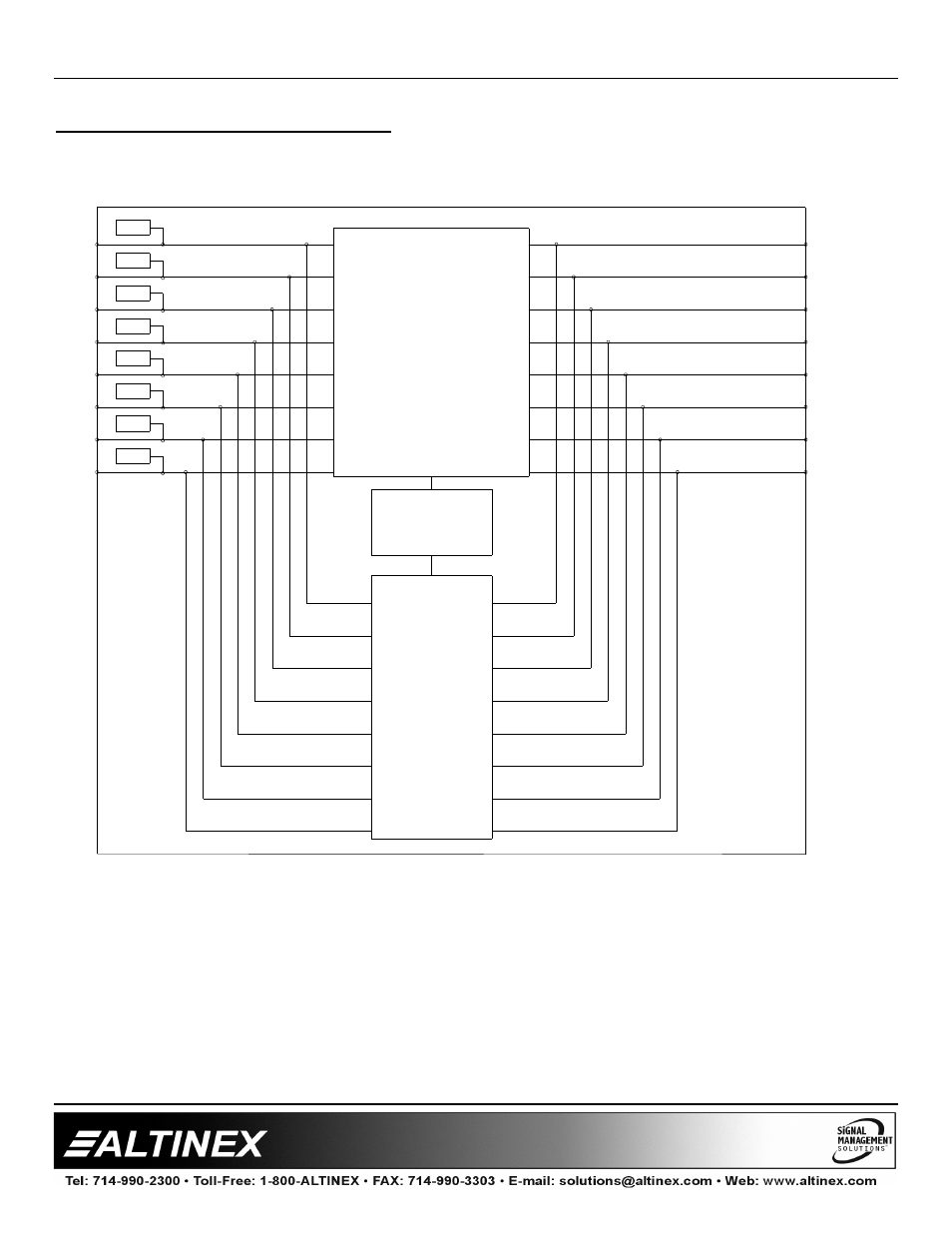 Multi-tasker, Output, Input | Altinex MT105-120/121 User Manual | Page 7 / 23