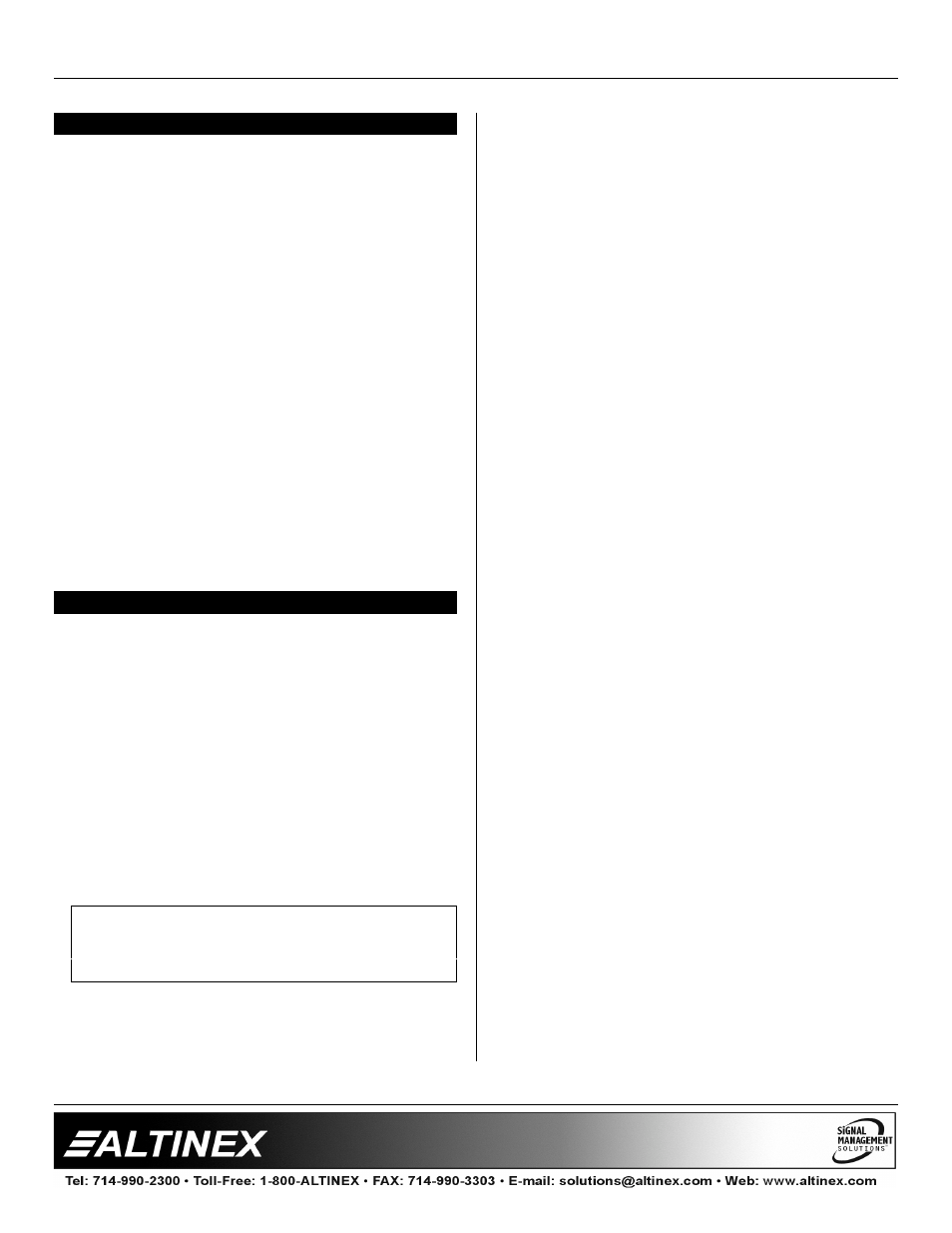 Multi-tasker | Altinex MT105-120/121 User Manual | Page 9 / 23