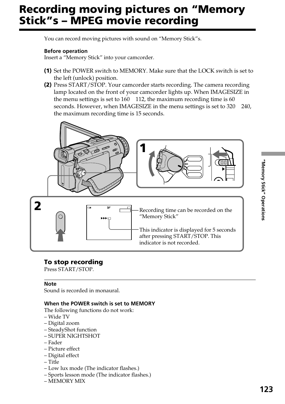 Sony DCR-TRV30 User Manual | Page 123 / 188