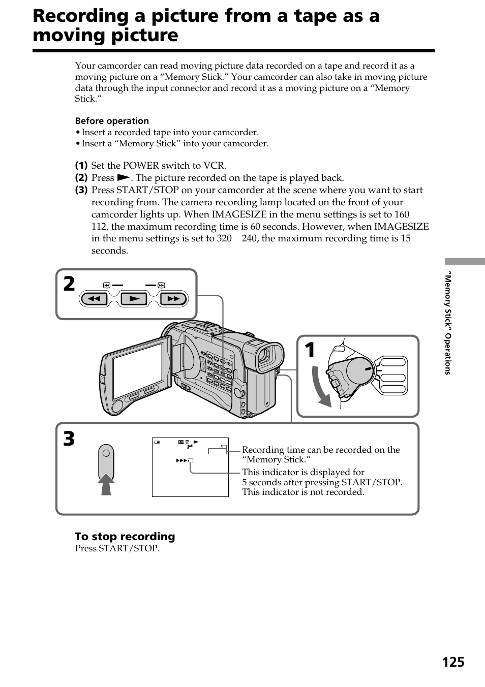 Sony DCR-TRV30 User Manual | Page 125 / 188