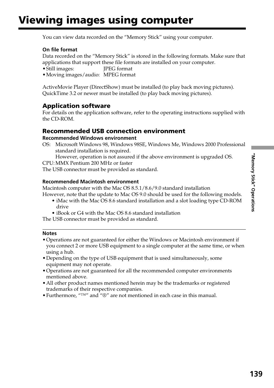 Viewing images using computer | Sony DCR-TRV30 User Manual | Page 139 / 188
