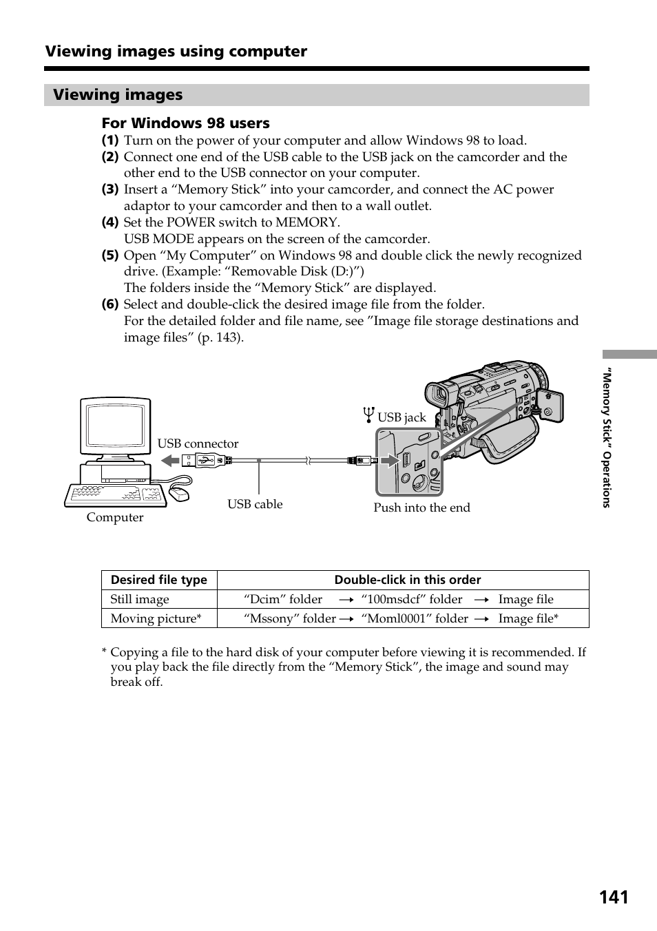Sony DCR-TRV30 User Manual | Page 141 / 188