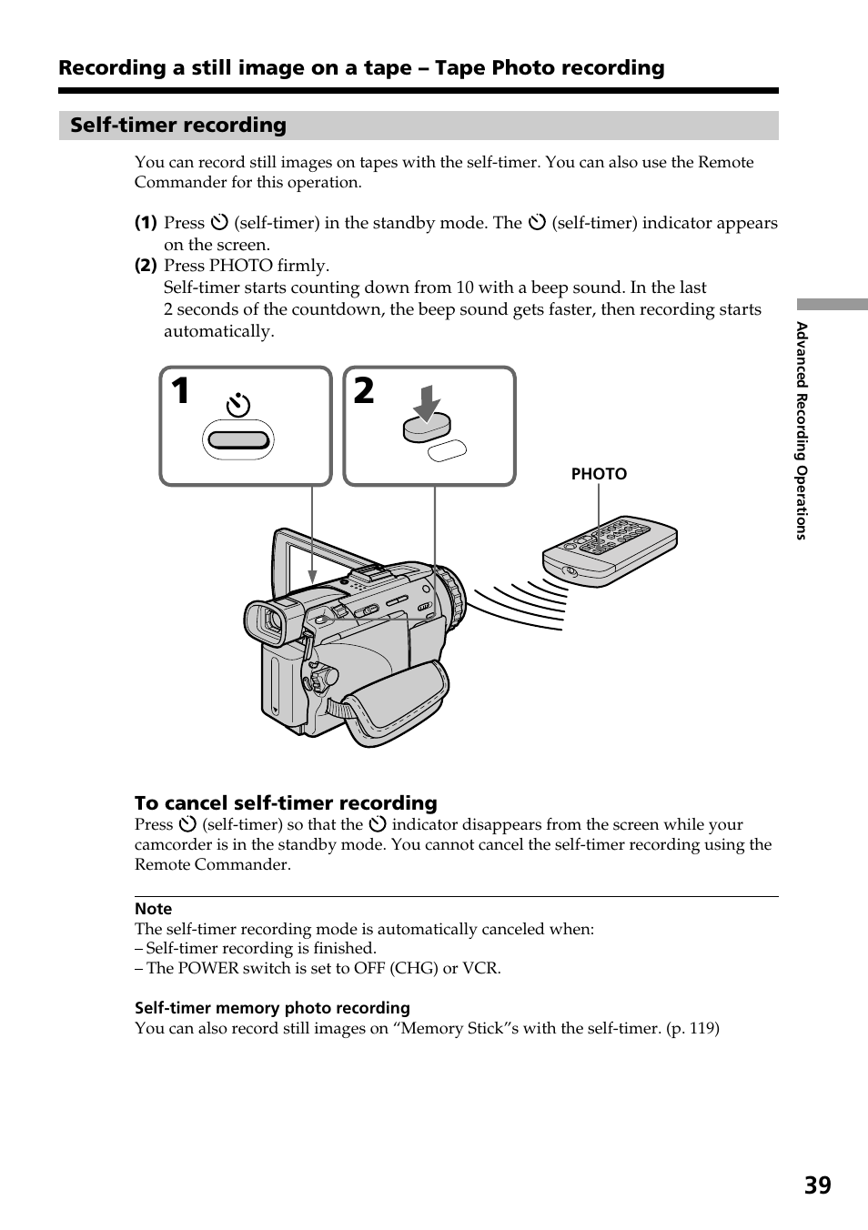 Sony DCR-TRV30 User Manual | Page 39 / 188