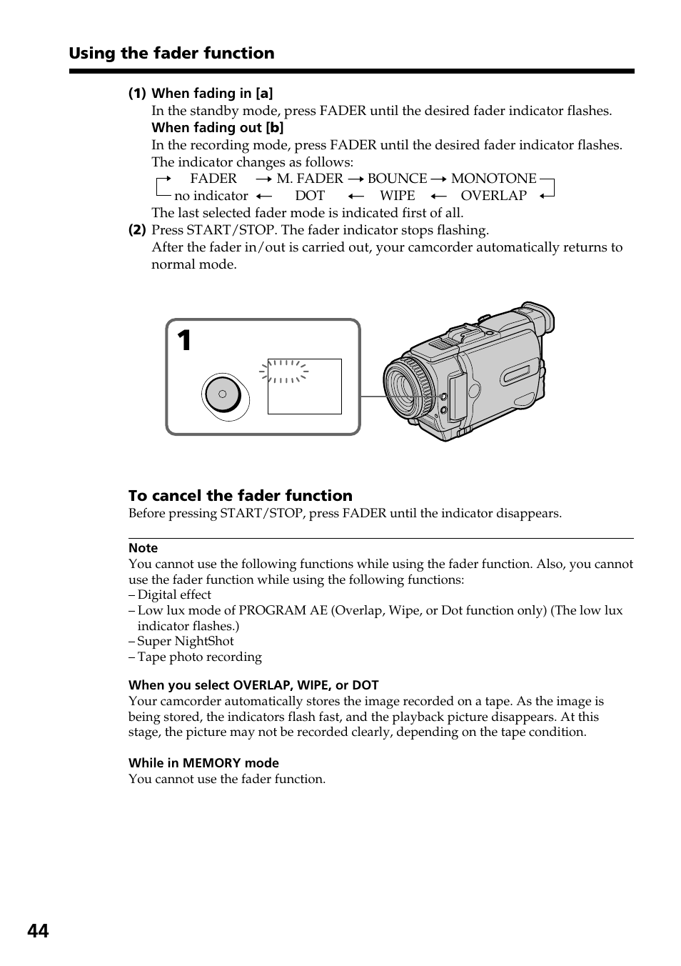 Sony DCR-TRV30 User Manual | Page 44 / 188