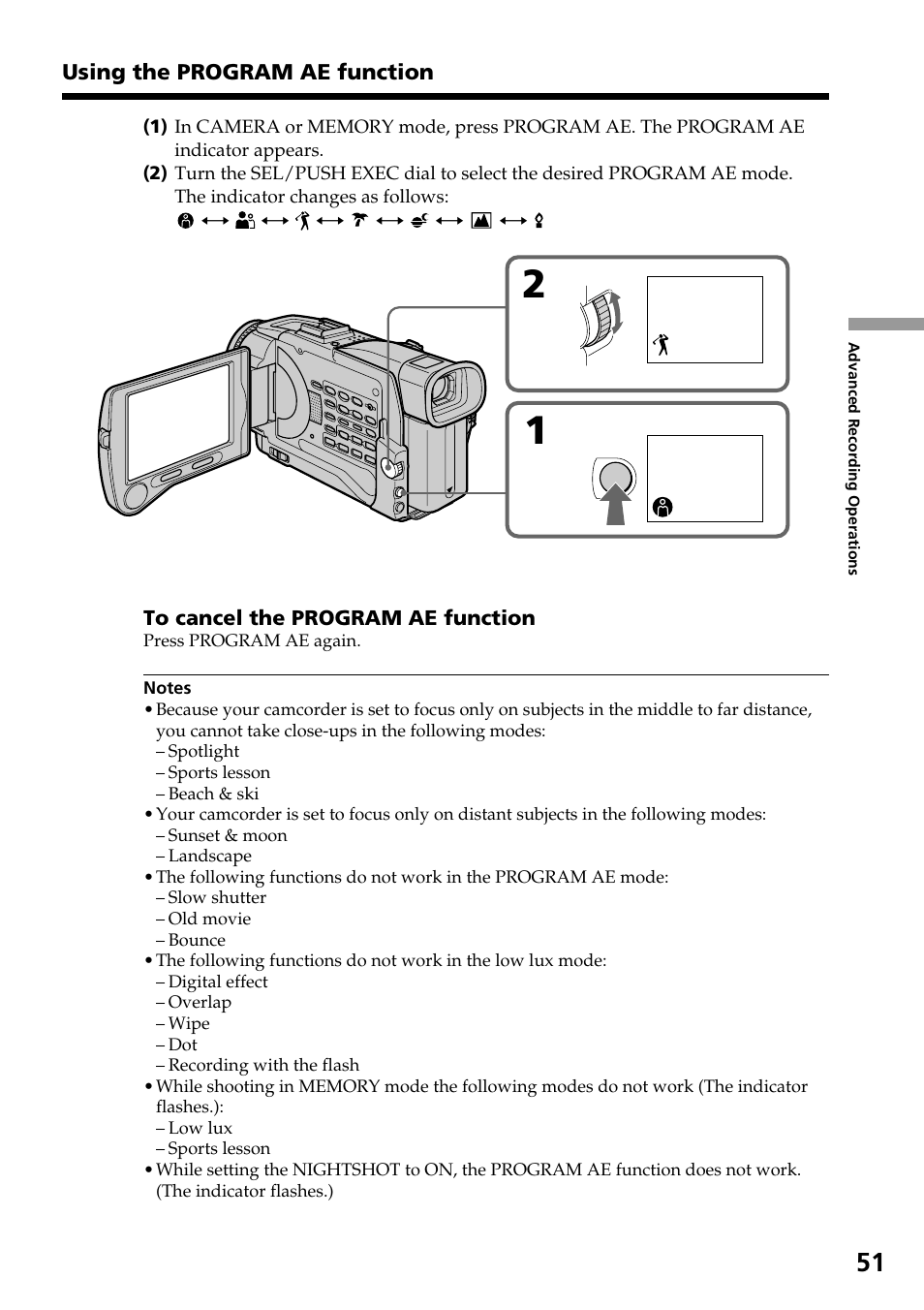 Sony DCR-TRV30 User Manual | Page 51 / 188