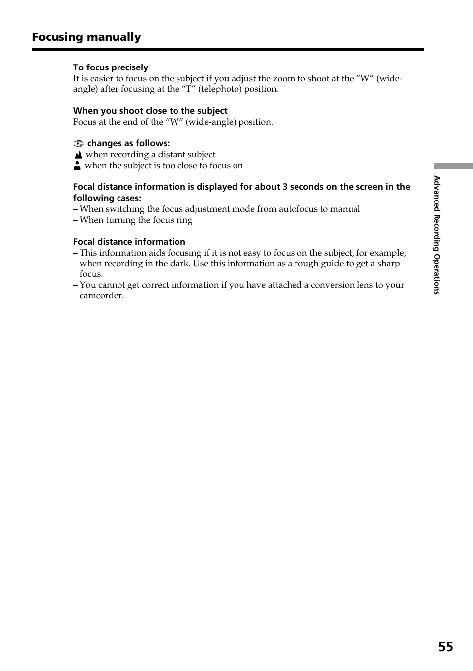 Sony DCR-TRV30 User Manual | Page 55 / 188