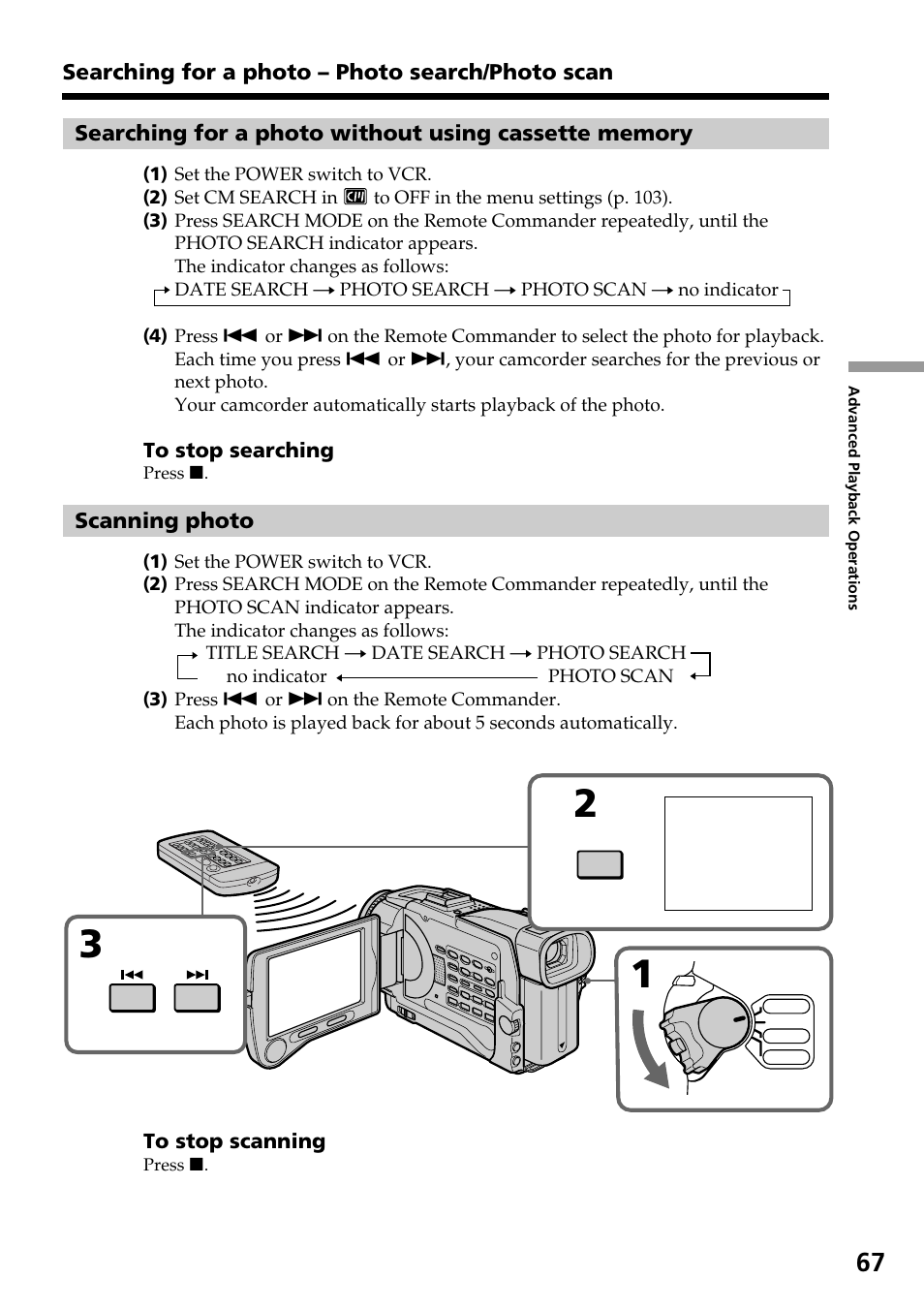 Sony DCR-TRV30 User Manual | Page 67 / 188
