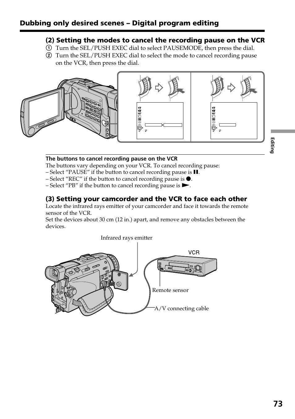Sony DCR-TRV30 User Manual | Page 73 / 188