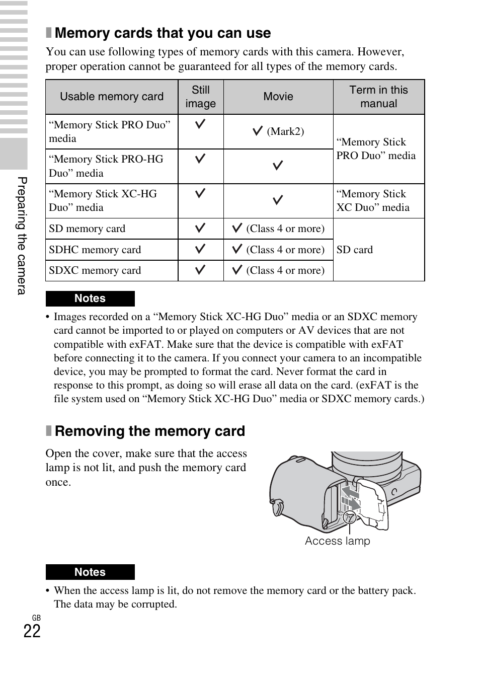 Sony NEX-5T User Manual | Page 22 / 104