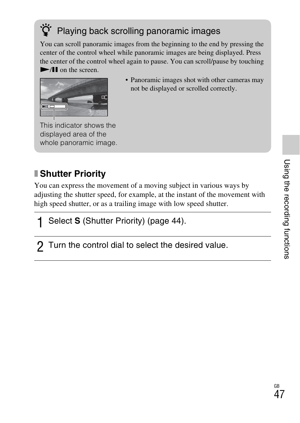 Sony NEX-5T User Manual | Page 47 / 104