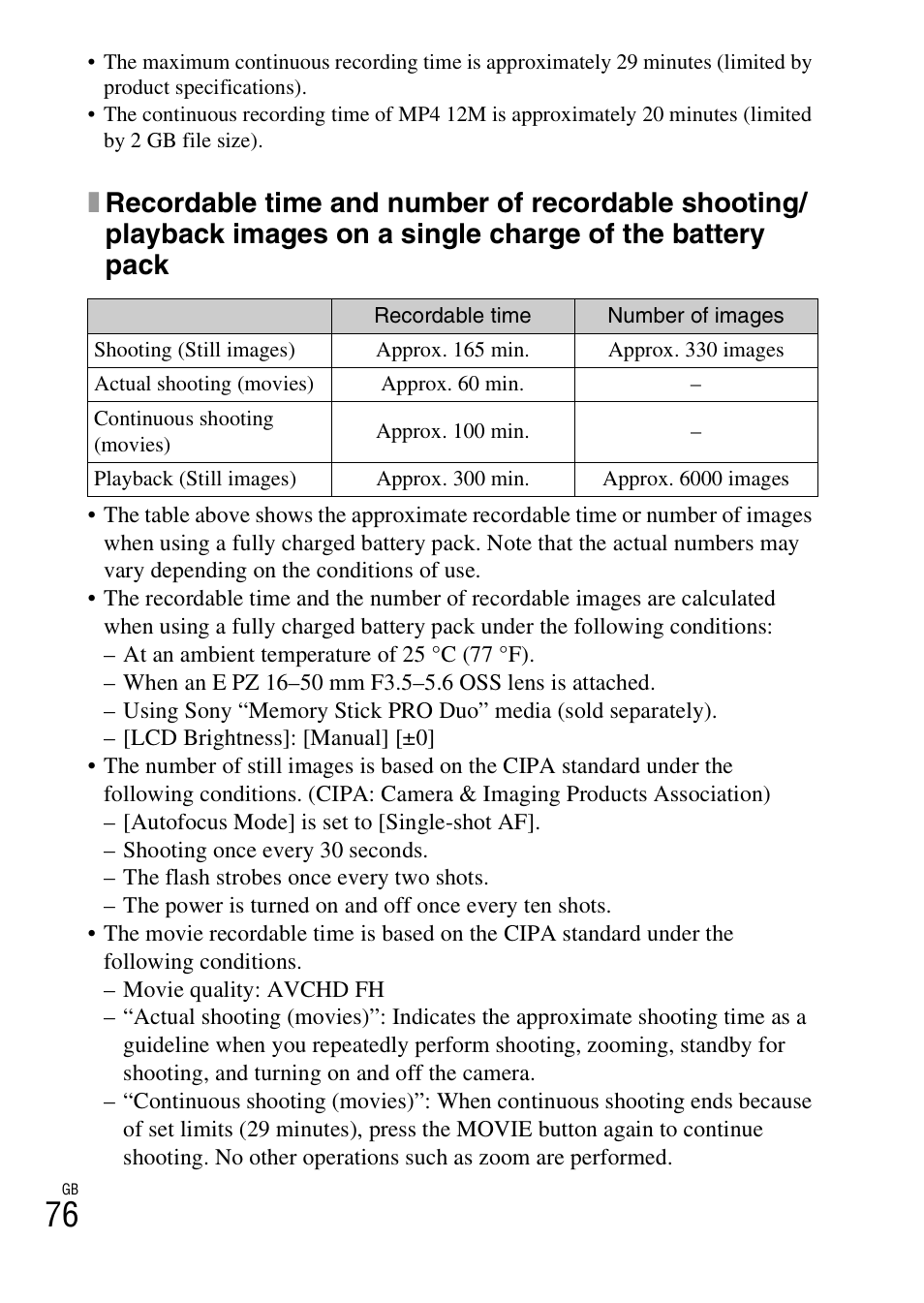 Sony NEX-5T User Manual | Page 76 / 104