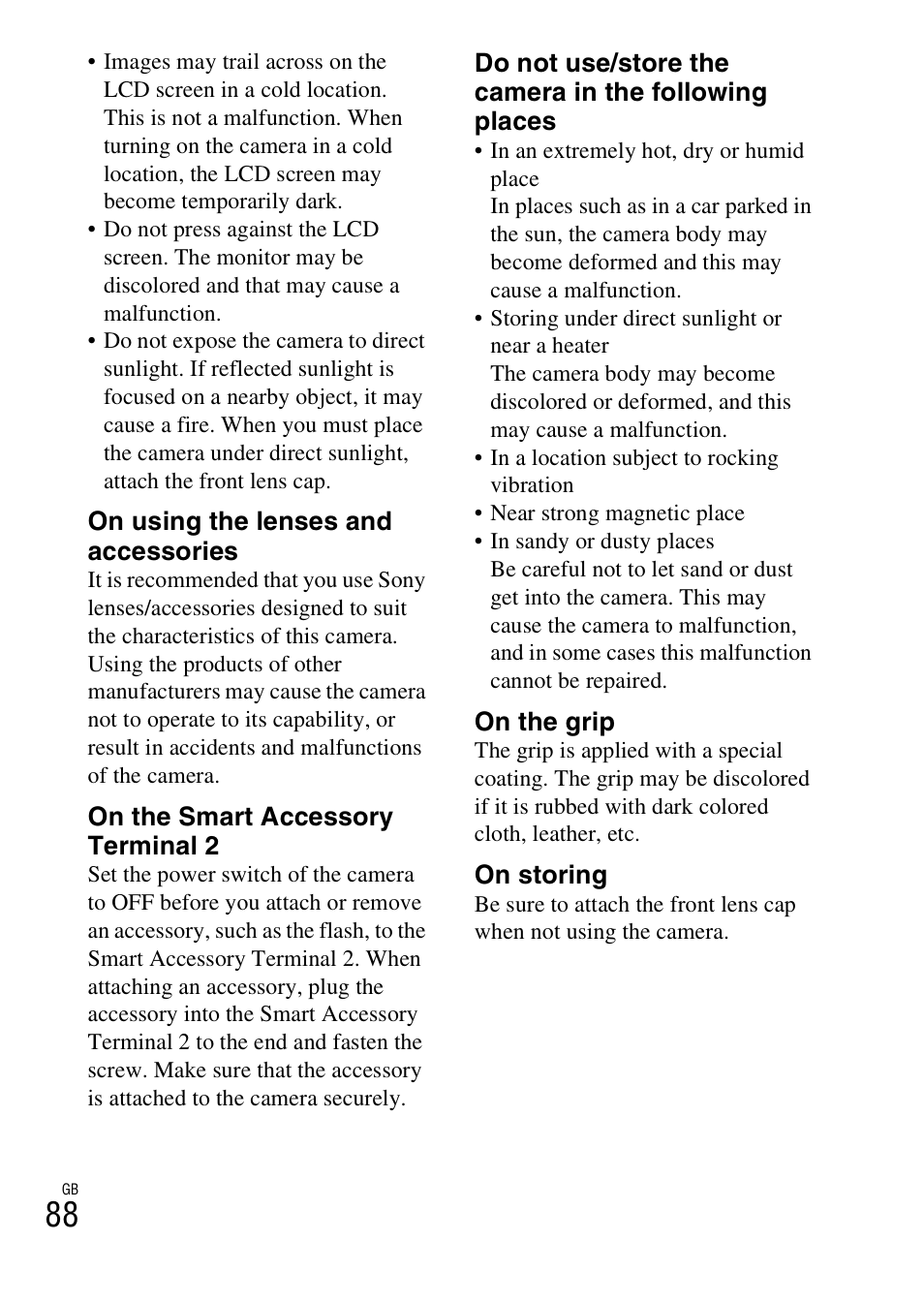 Sony NEX-5T User Manual | Page 88 / 104