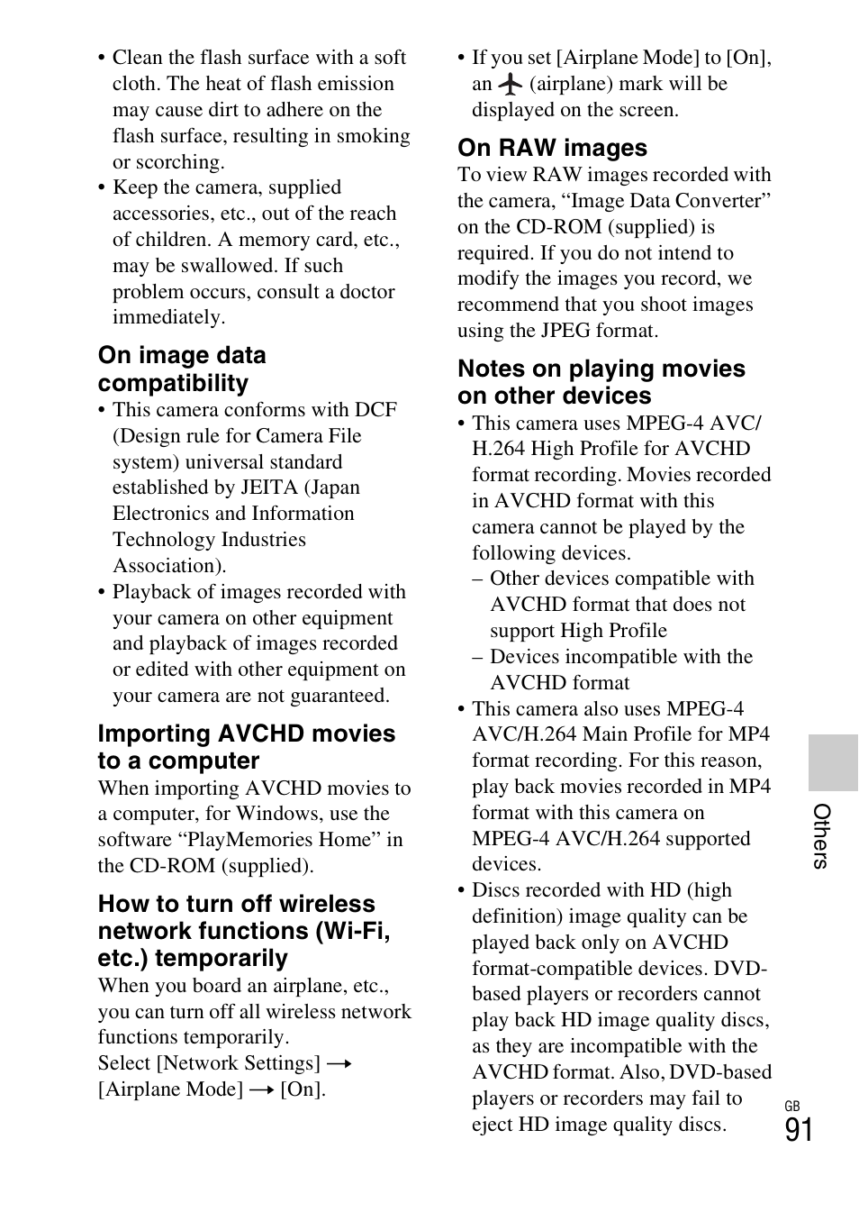 Sony NEX-5T User Manual | Page 91 / 104